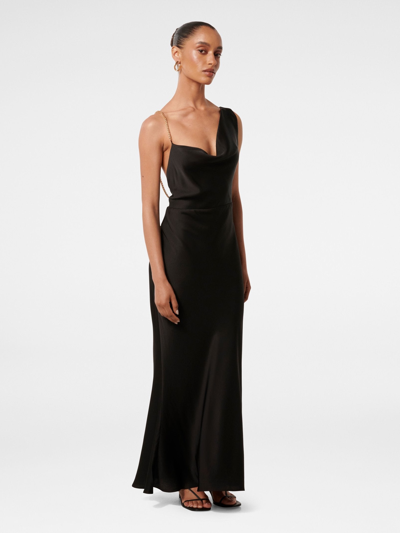  Louisa Petite Chain Detail Maxi Dress