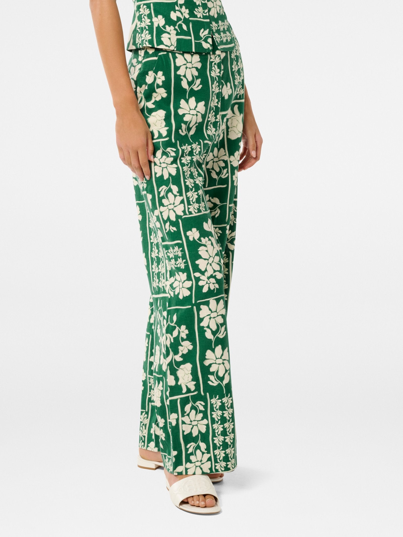  Miley Linen Wide Leg Pant