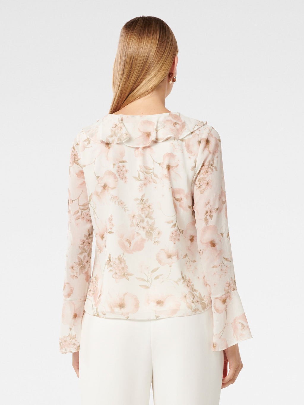 Neve Ruffle Front Blouse