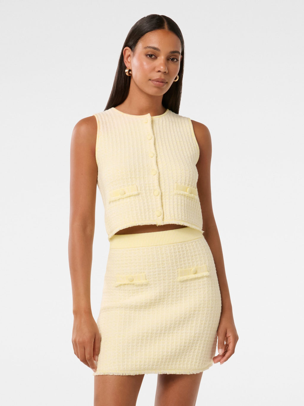 Aria Boucle Knit Tank