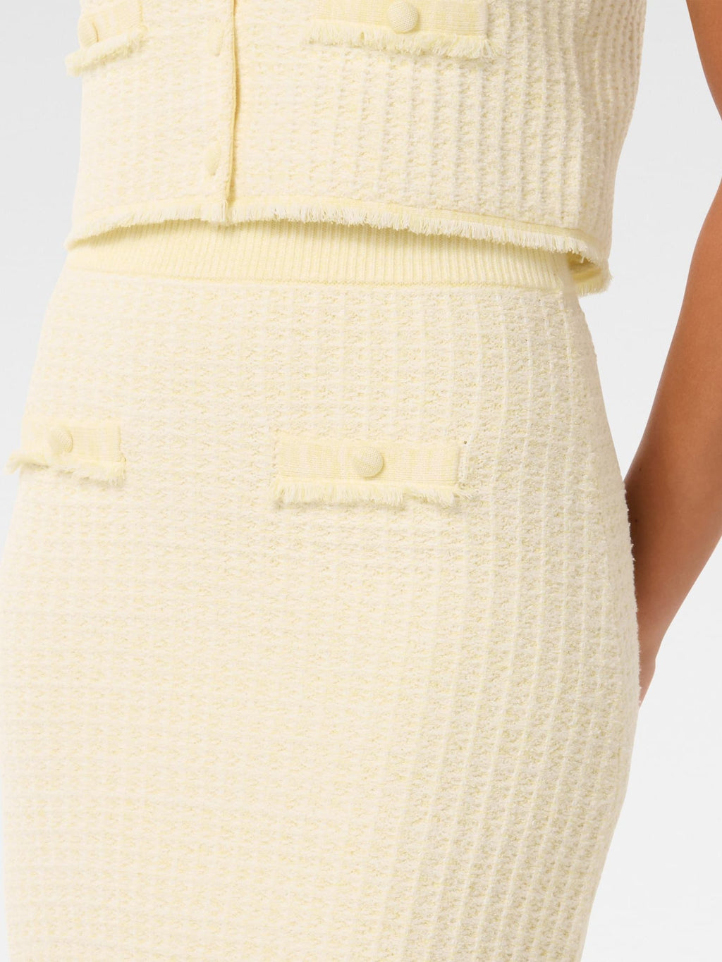  Aria Boucle Knit Skirt