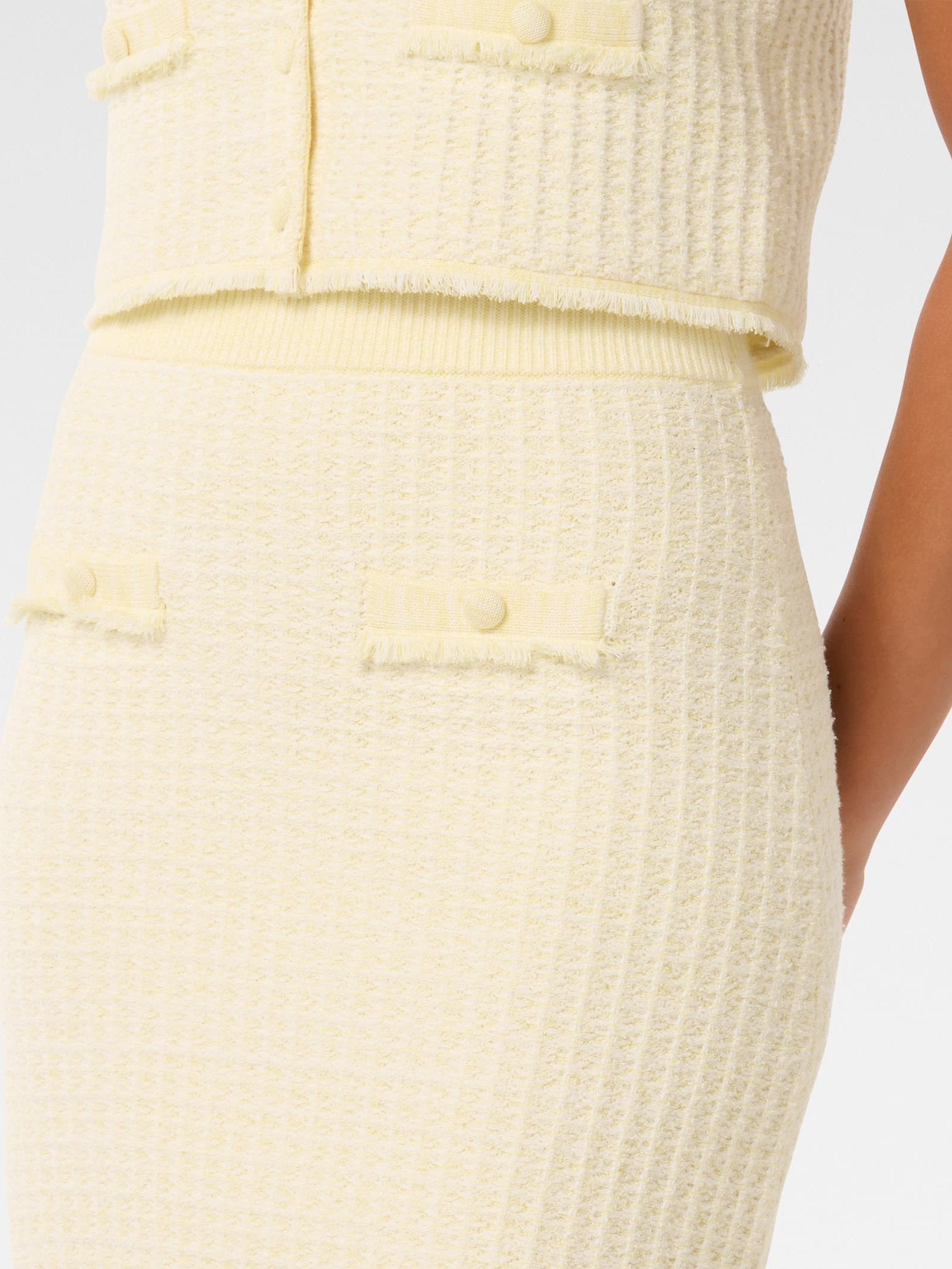 Aria Boucle Knit Skirt