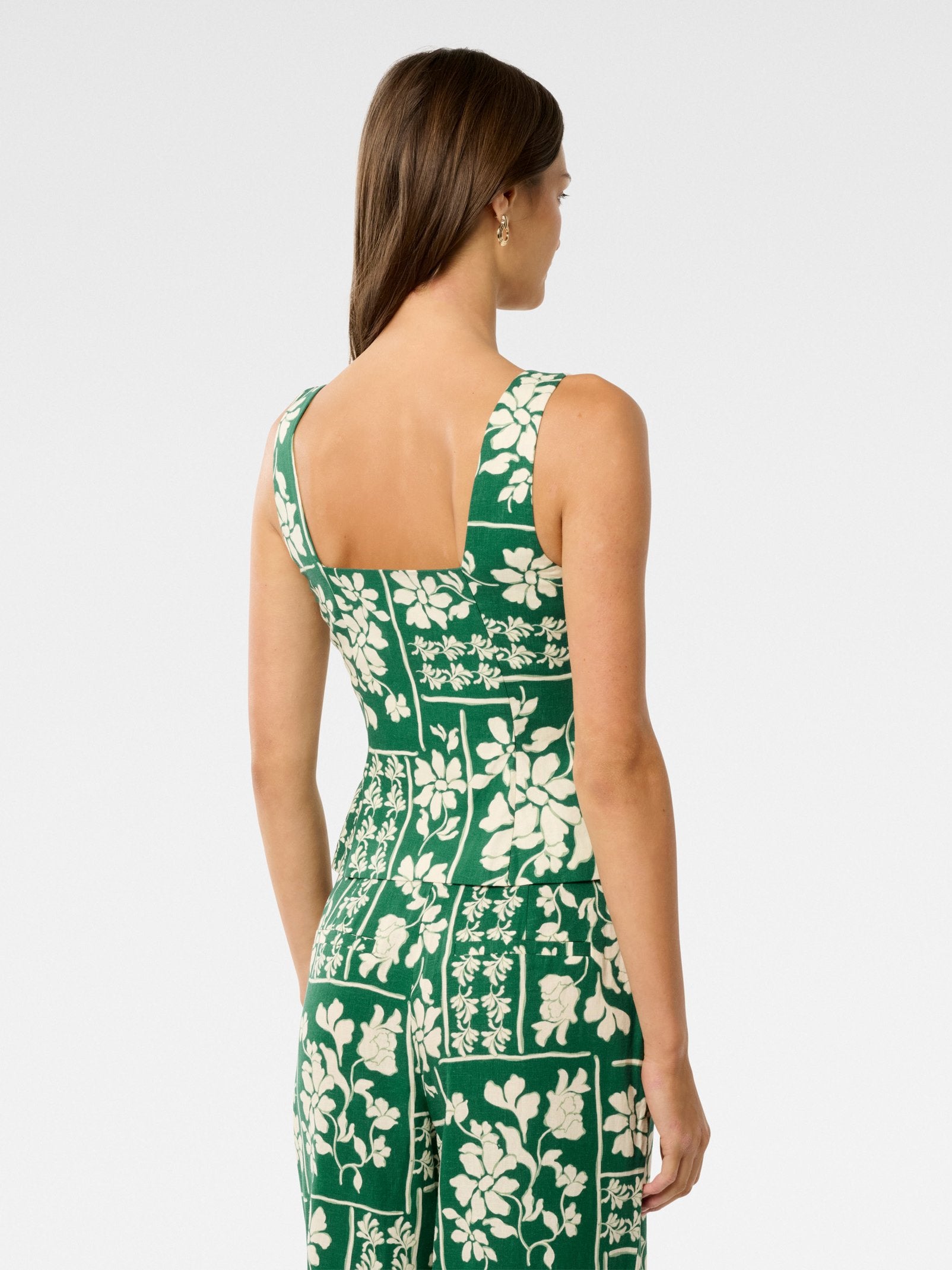  Miley Square Neck Waistcoat