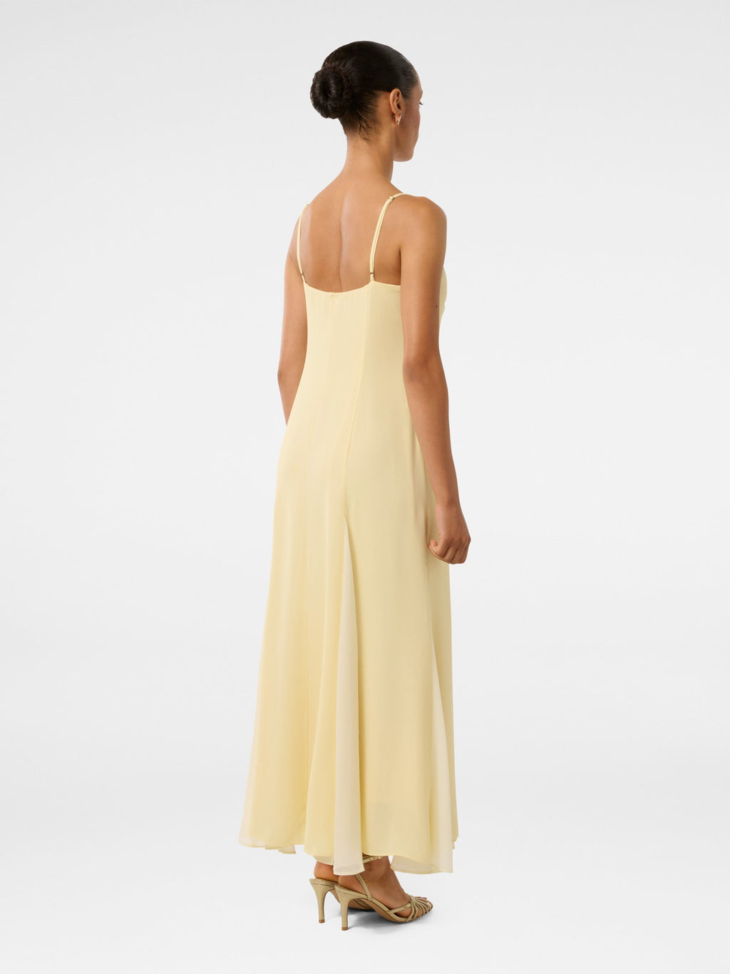  Dahlia Petite Contrast Godet Maxi Dress