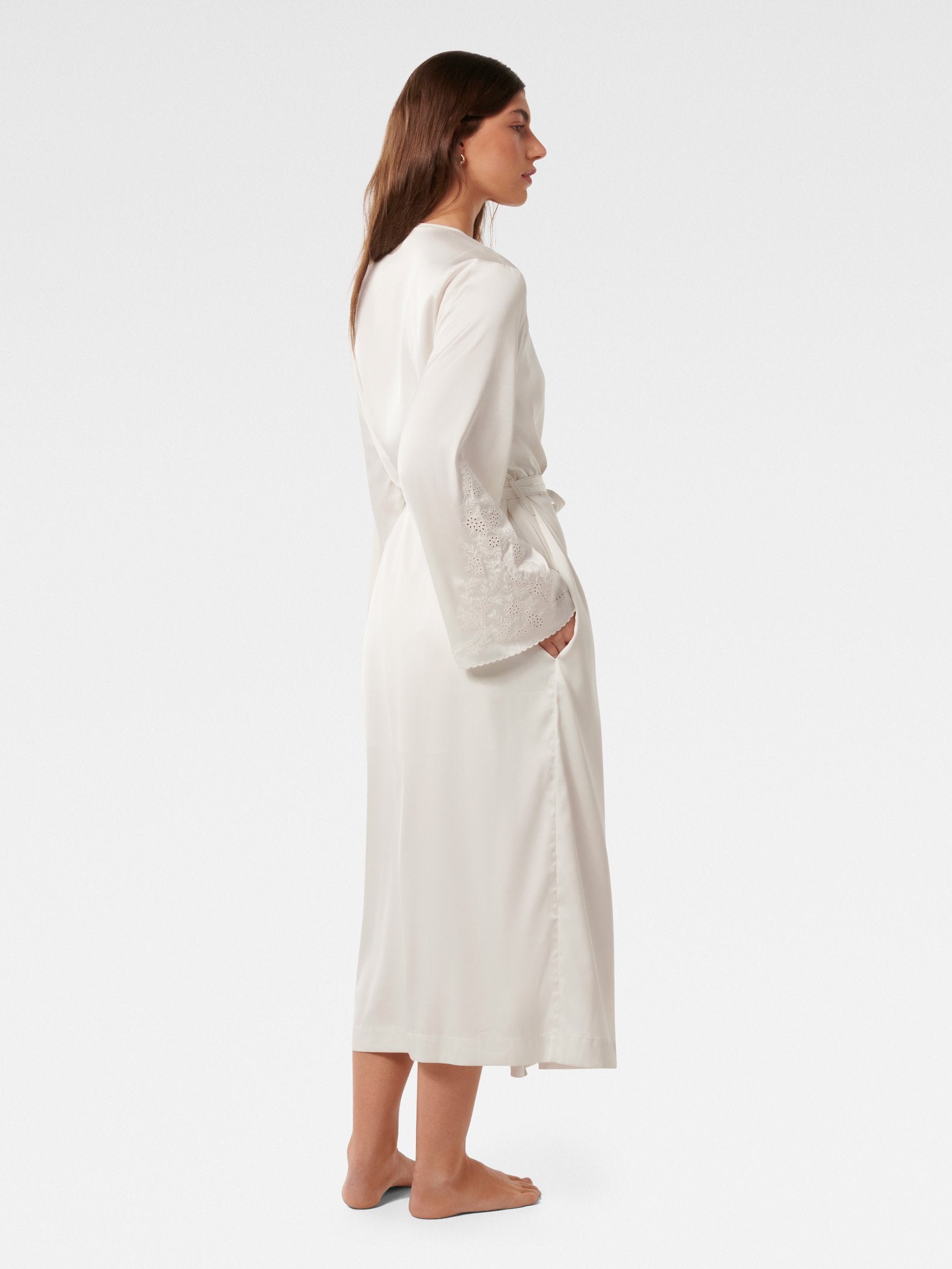  Amara Full Length Embroidered Gown