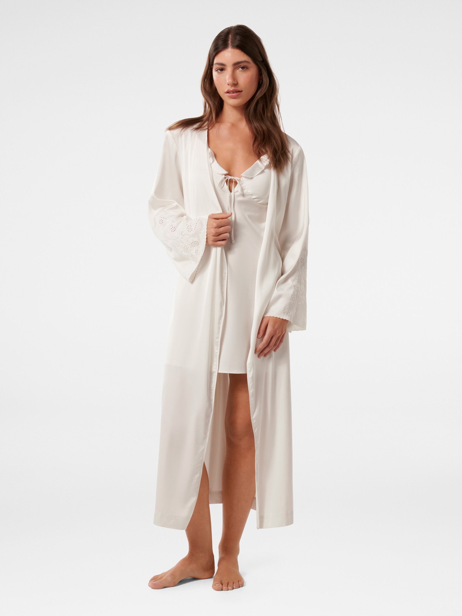 Amara Full Length Embroidered Gown