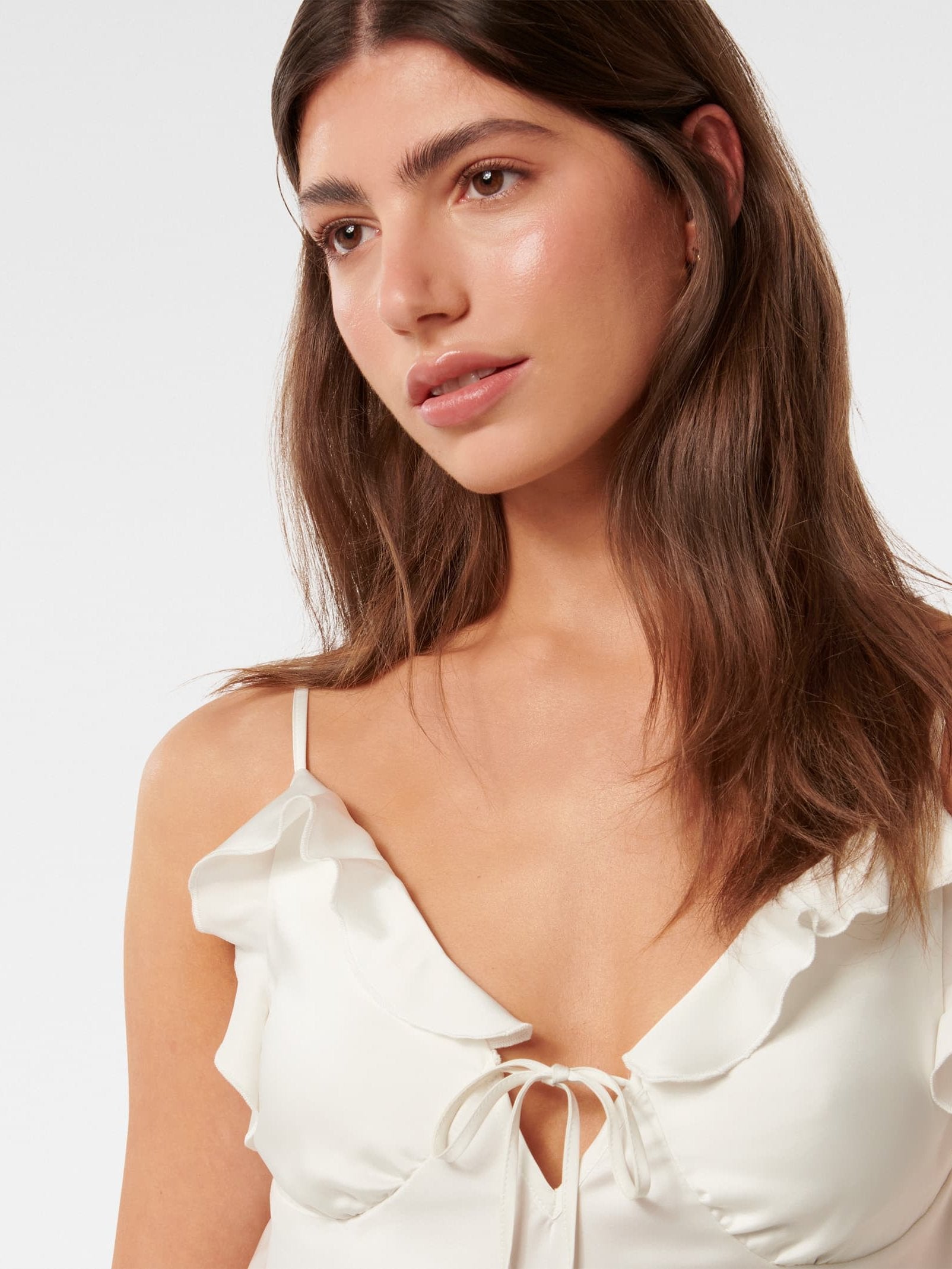  Evelina A-Line Ruffle Slip Sleepwear
