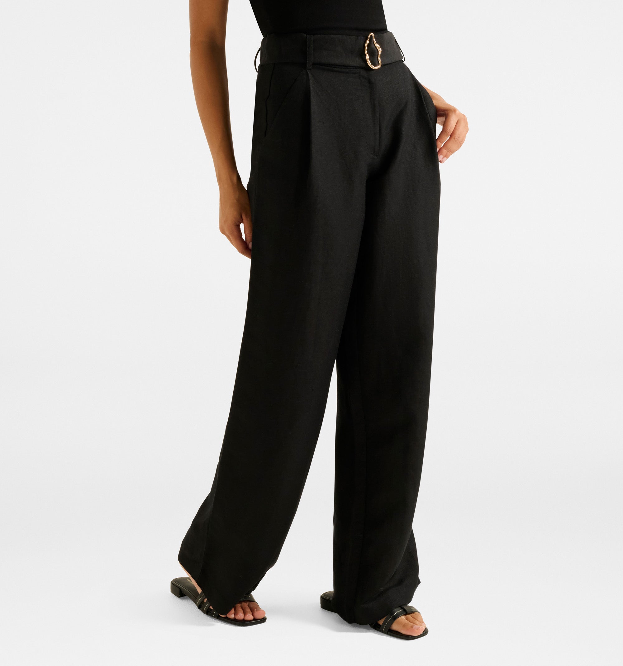 Alice Belted Wide Leg Pant