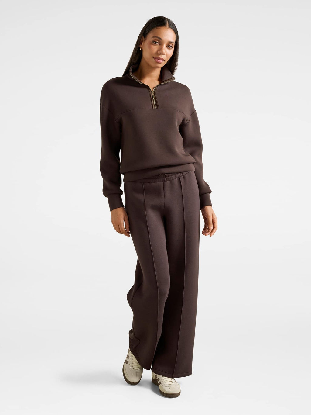 Lya Lounge Satin Trim Jumper