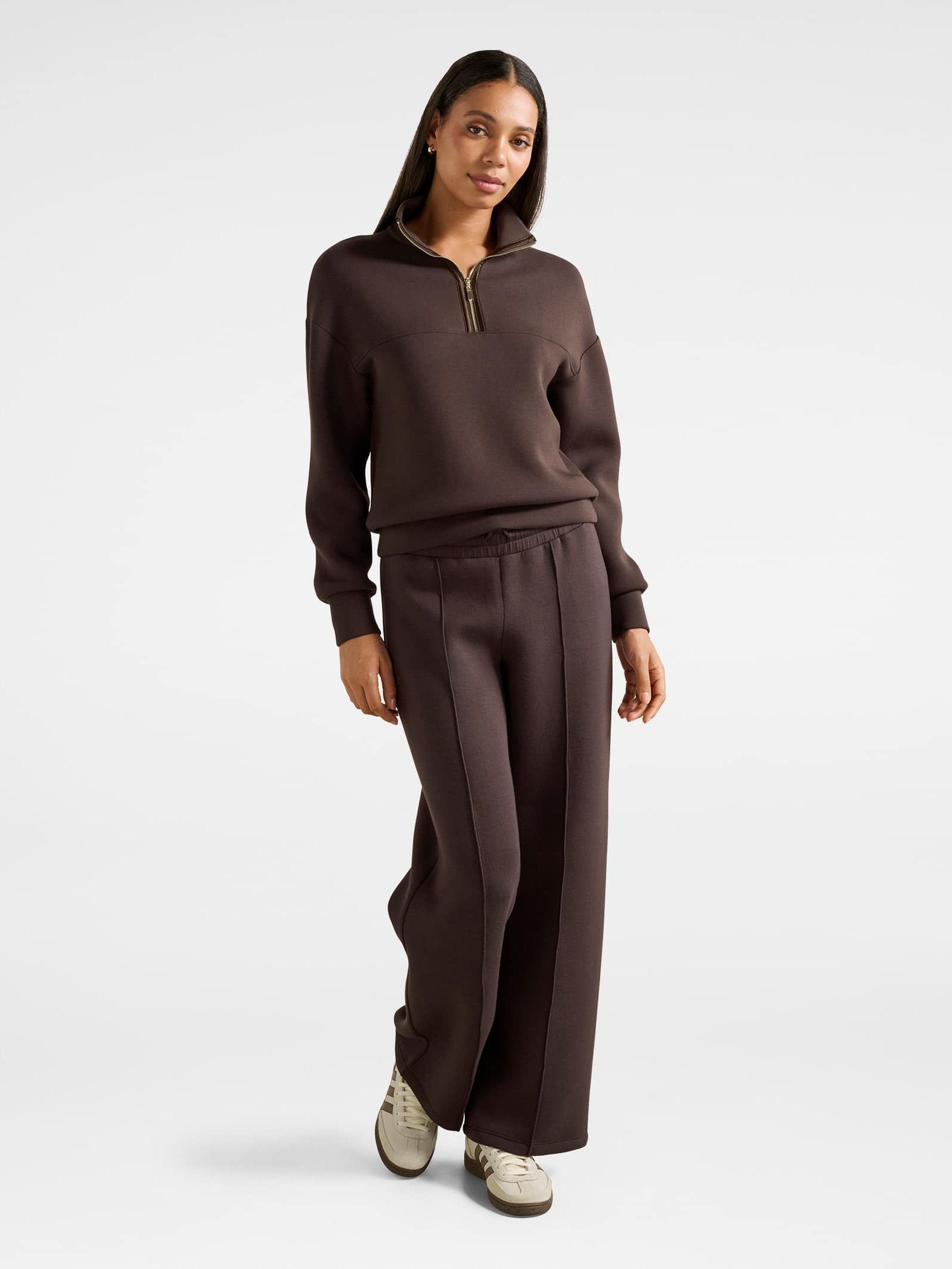 Lya Lounge Satin Trim Jumper