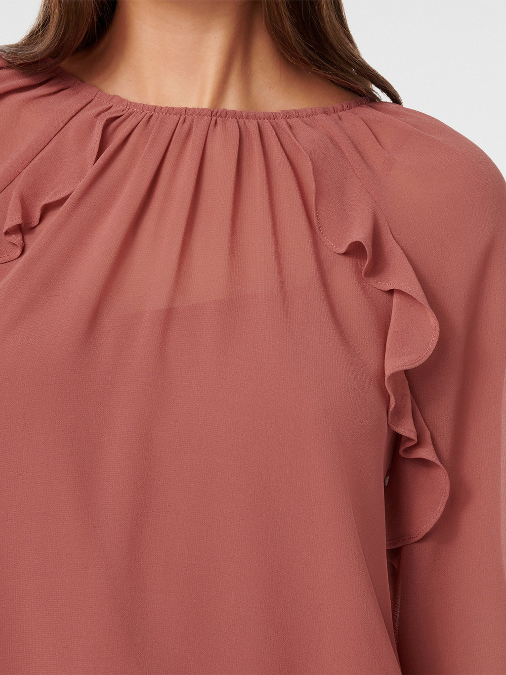 Tori Ruffle Blouse