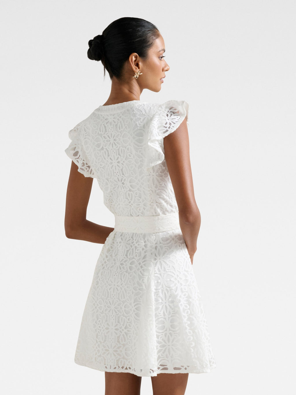  Sinead Petite Lace Mini Dress