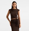 Jazelle Hardware Drape Detail Top