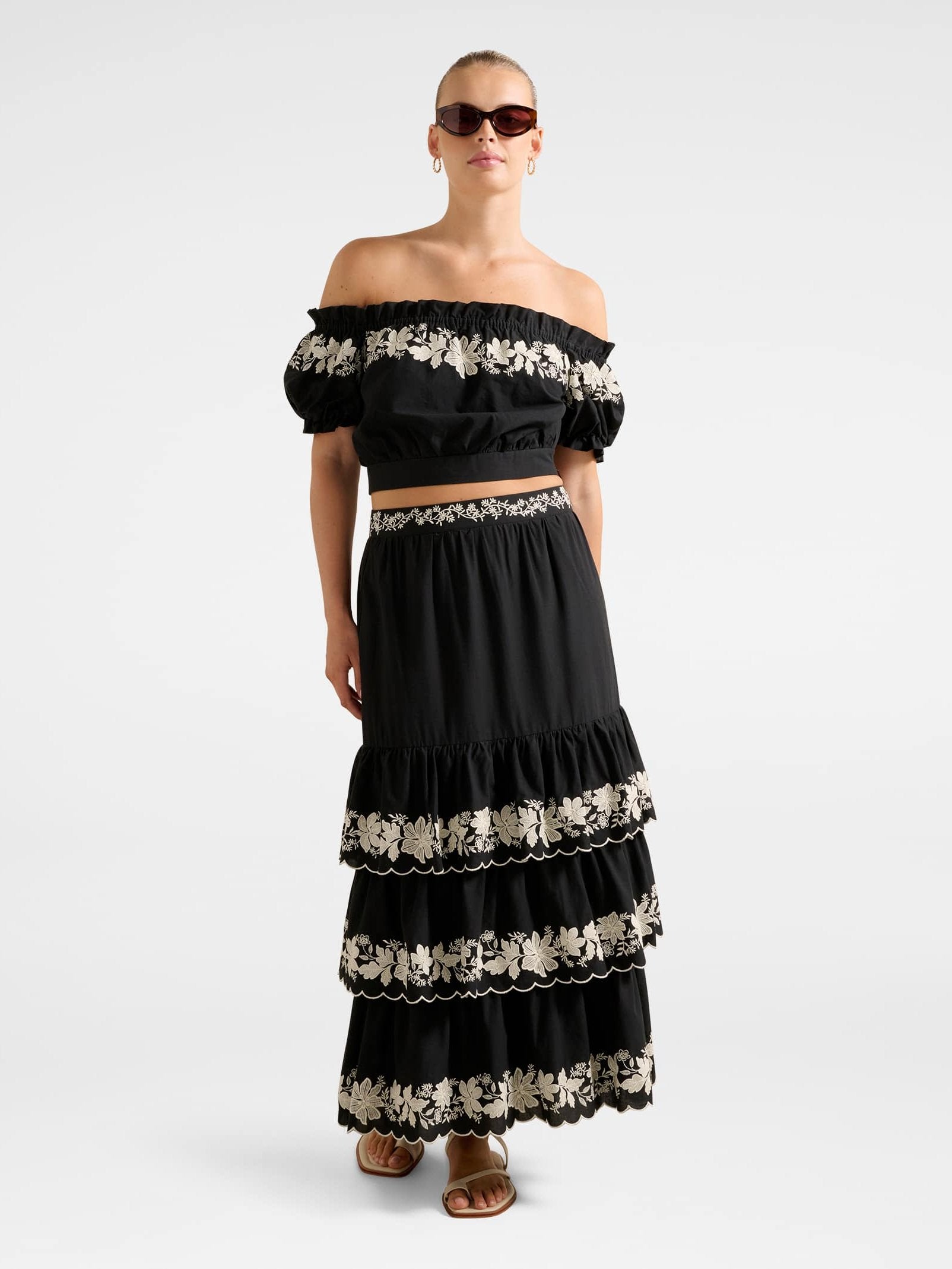  Blaire Embroidery Top