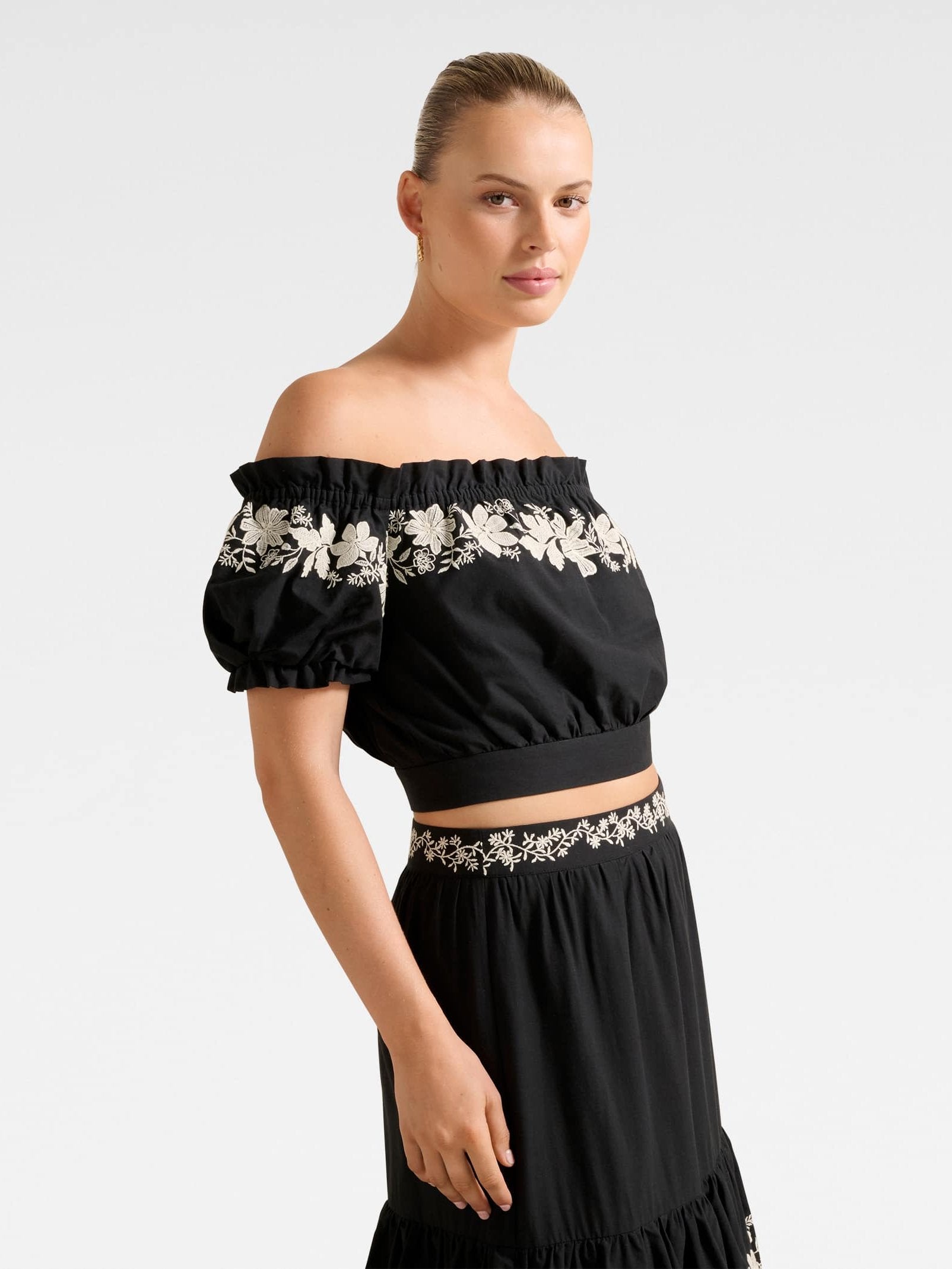  Blaire Embroidery Top