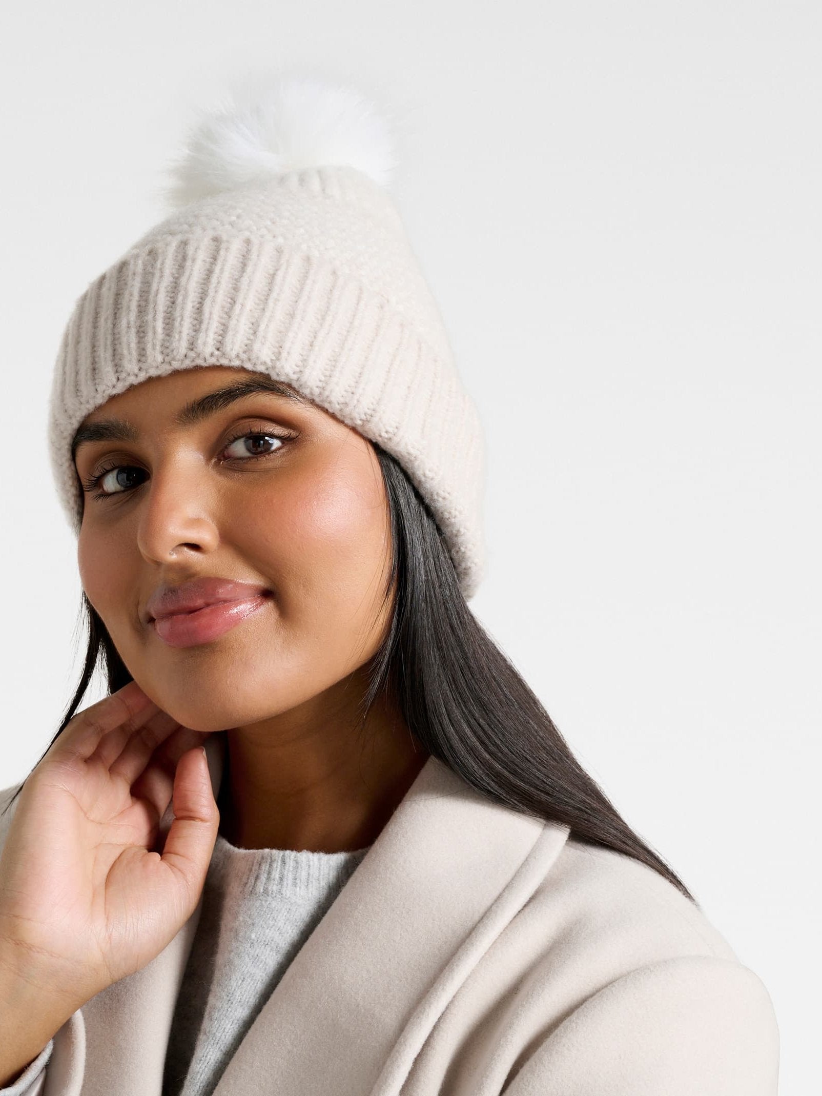 Sade Stitch Detail Beanie
