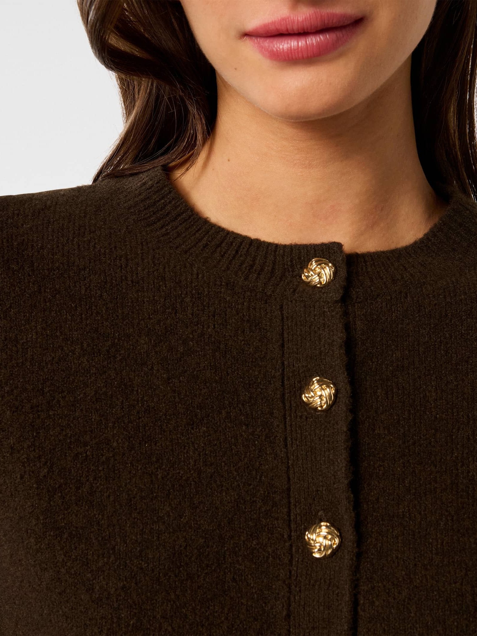 May Crew Neck Cardigan