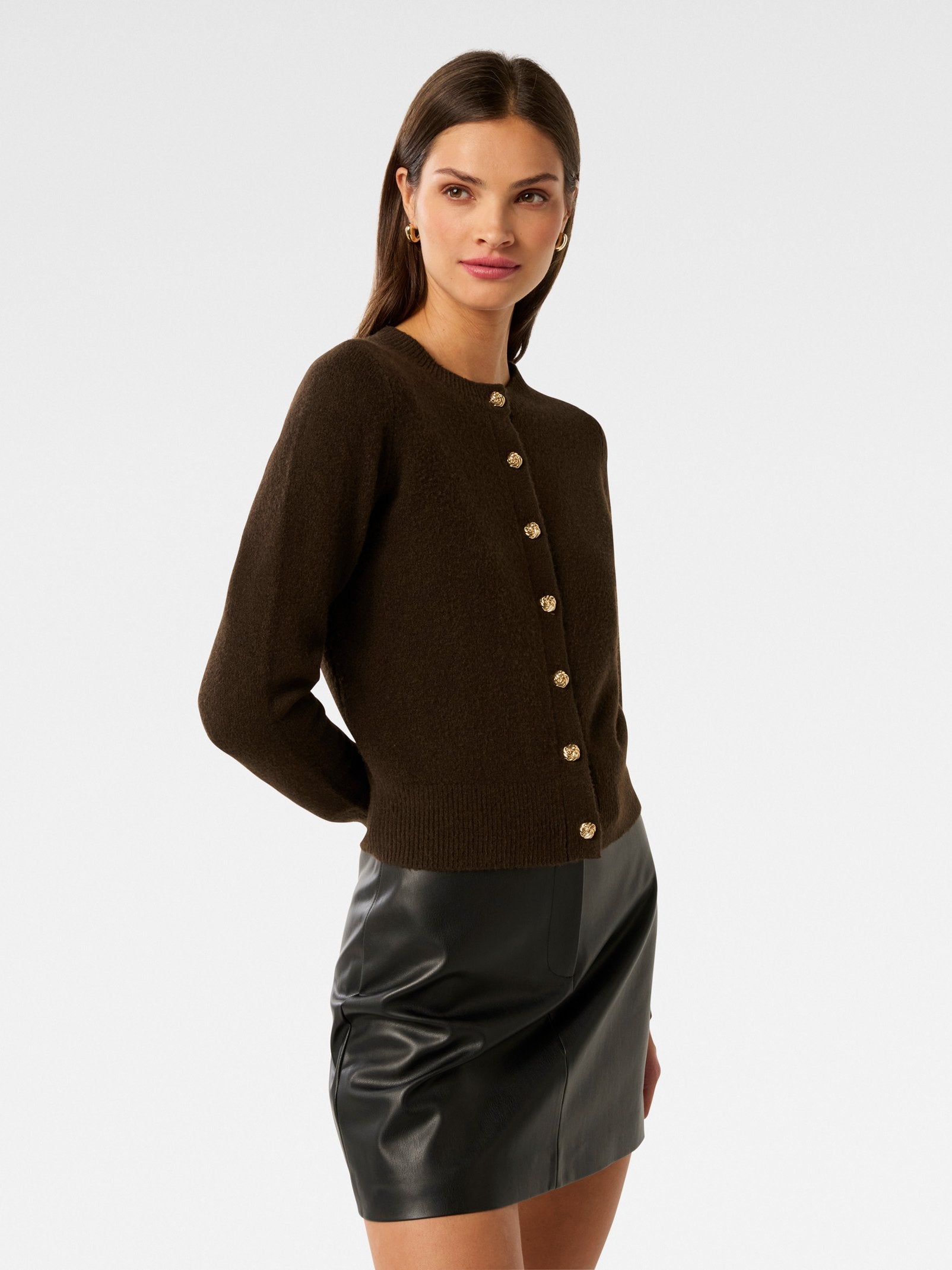 May Crew Neck Cardigan
