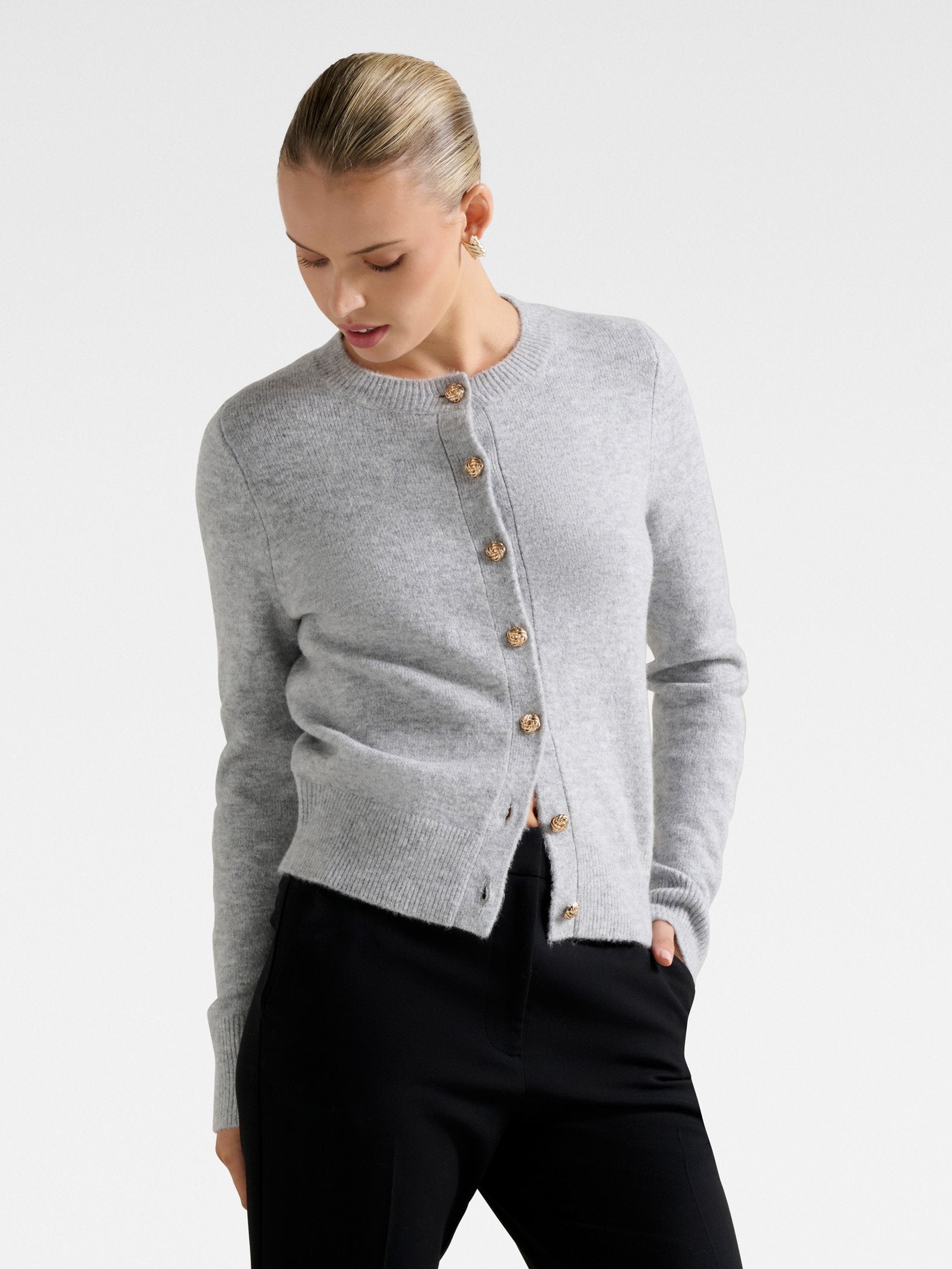 May Crew Neck Cardigan