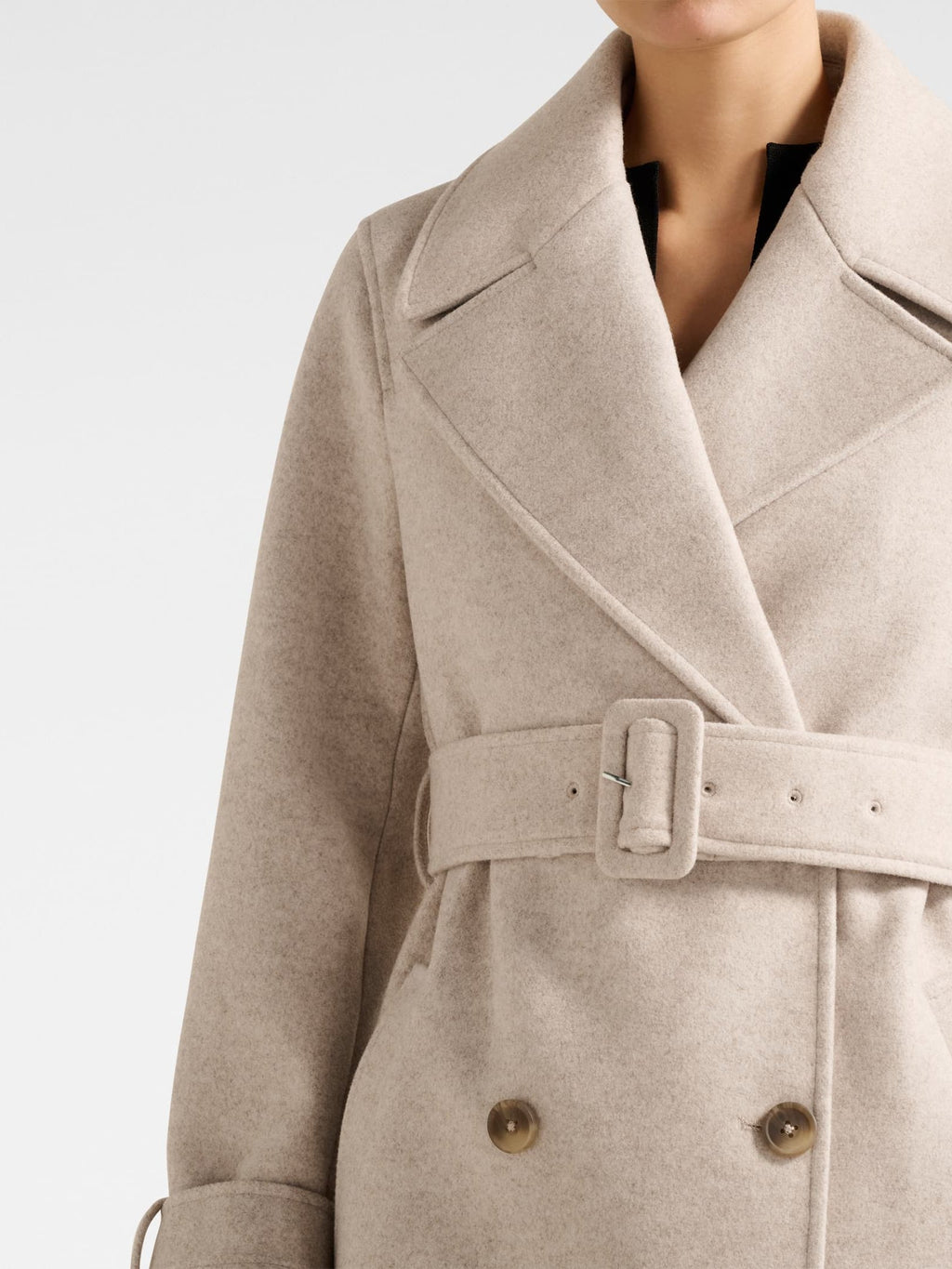 Belle Short Wrap Coat