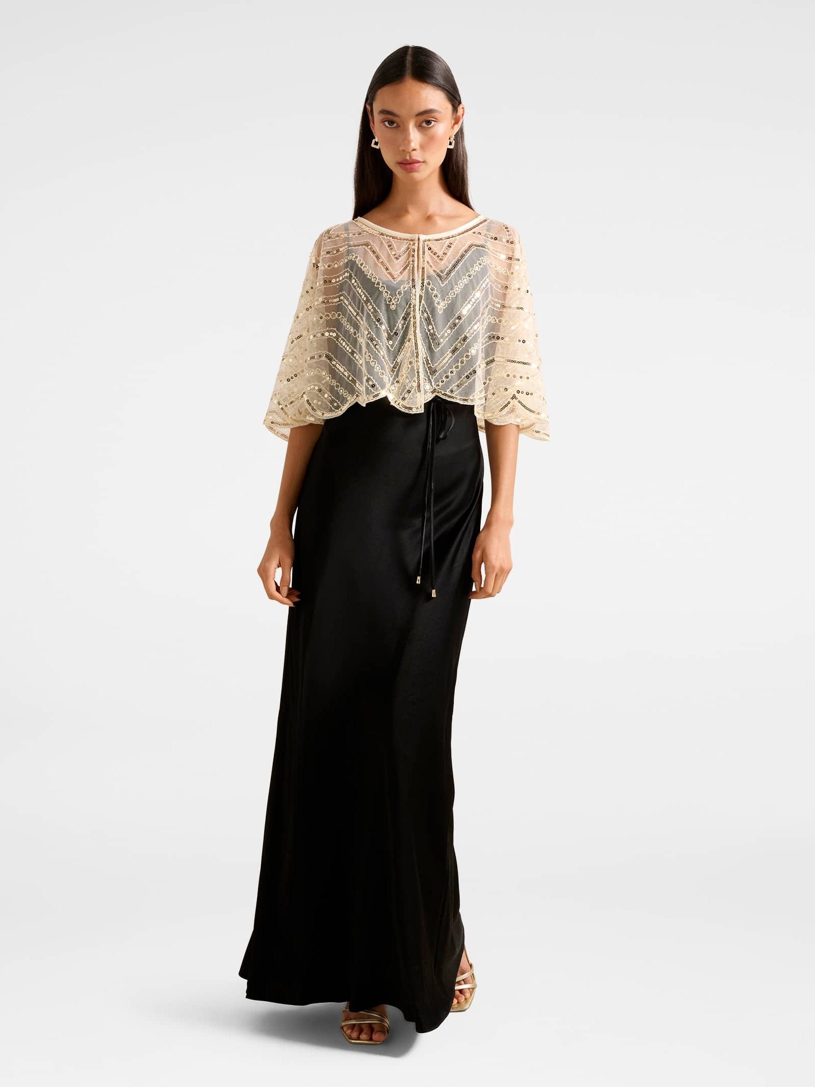  Scarlett Sequin Cape