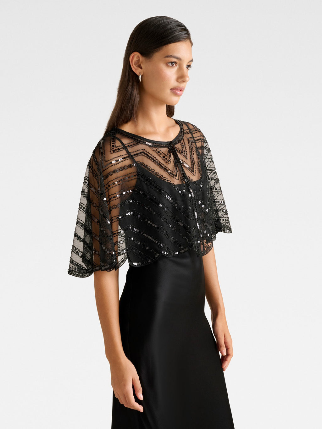  Scarlett Sequin Cape