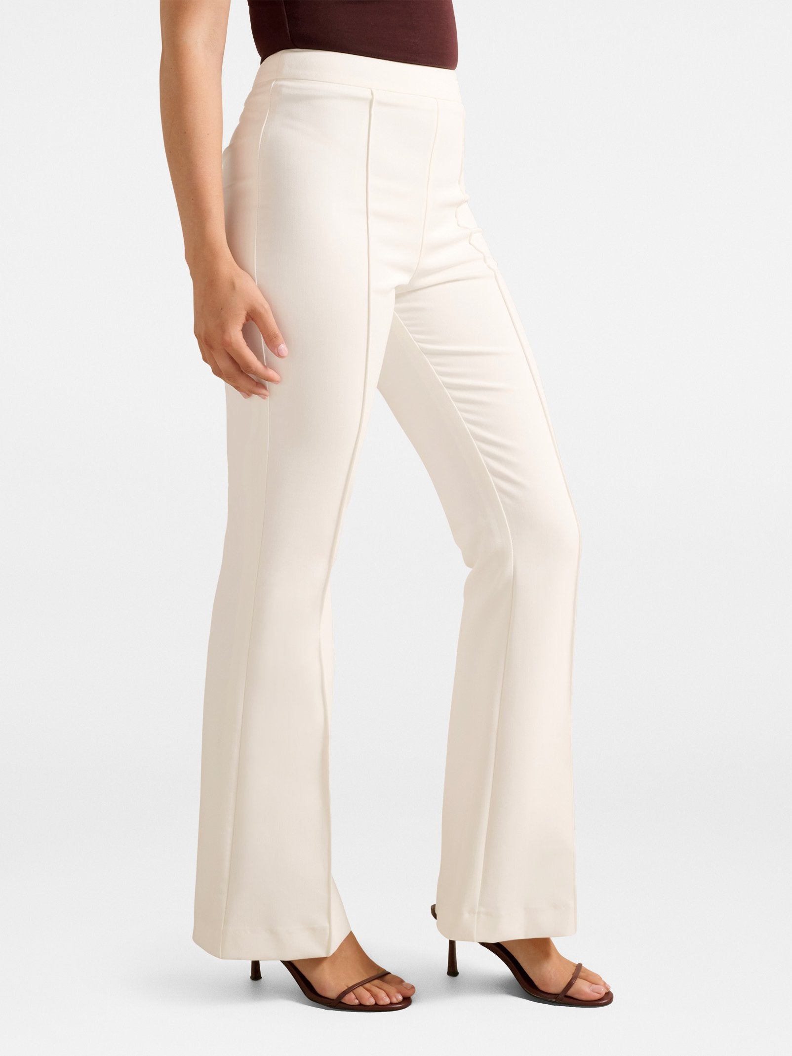  Bethany Pintuck Flare Pant