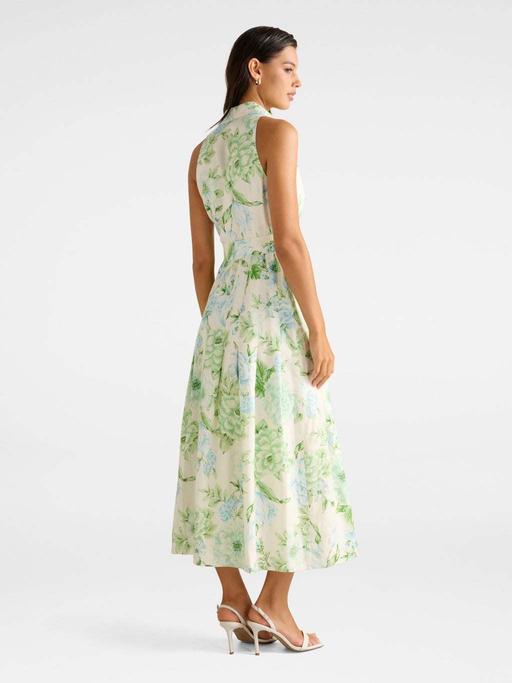  Lindsey Linen Tennis Dress