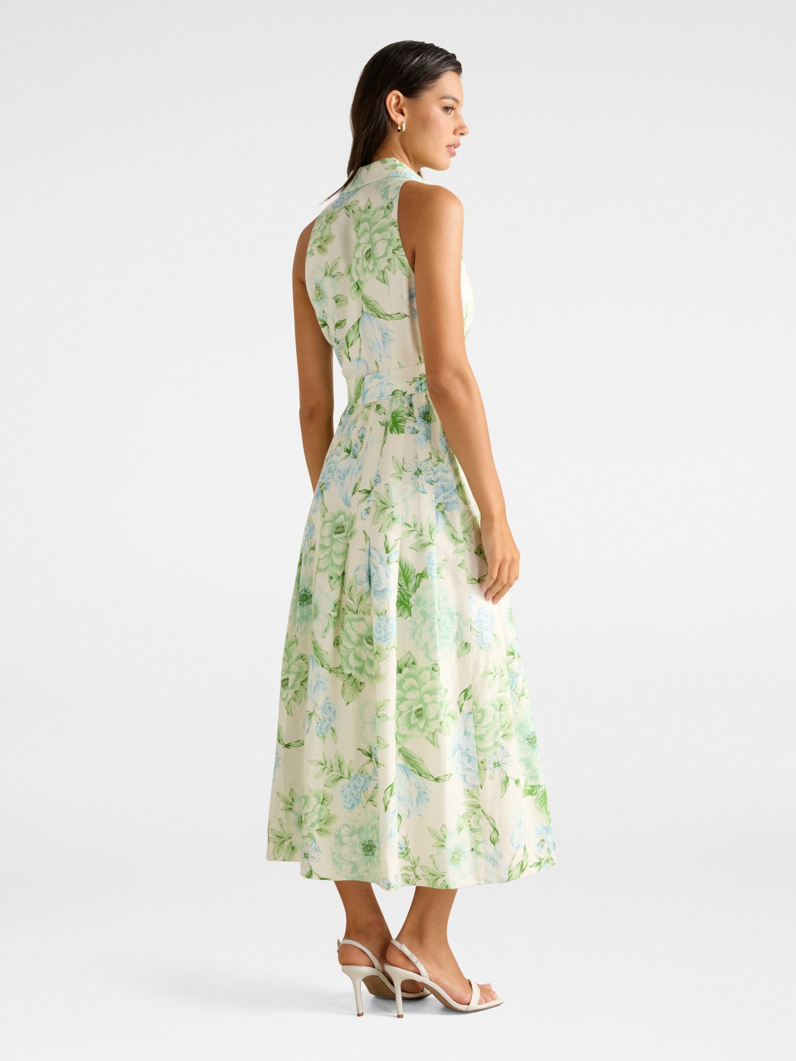  Lindsey Linen Tennis Dress