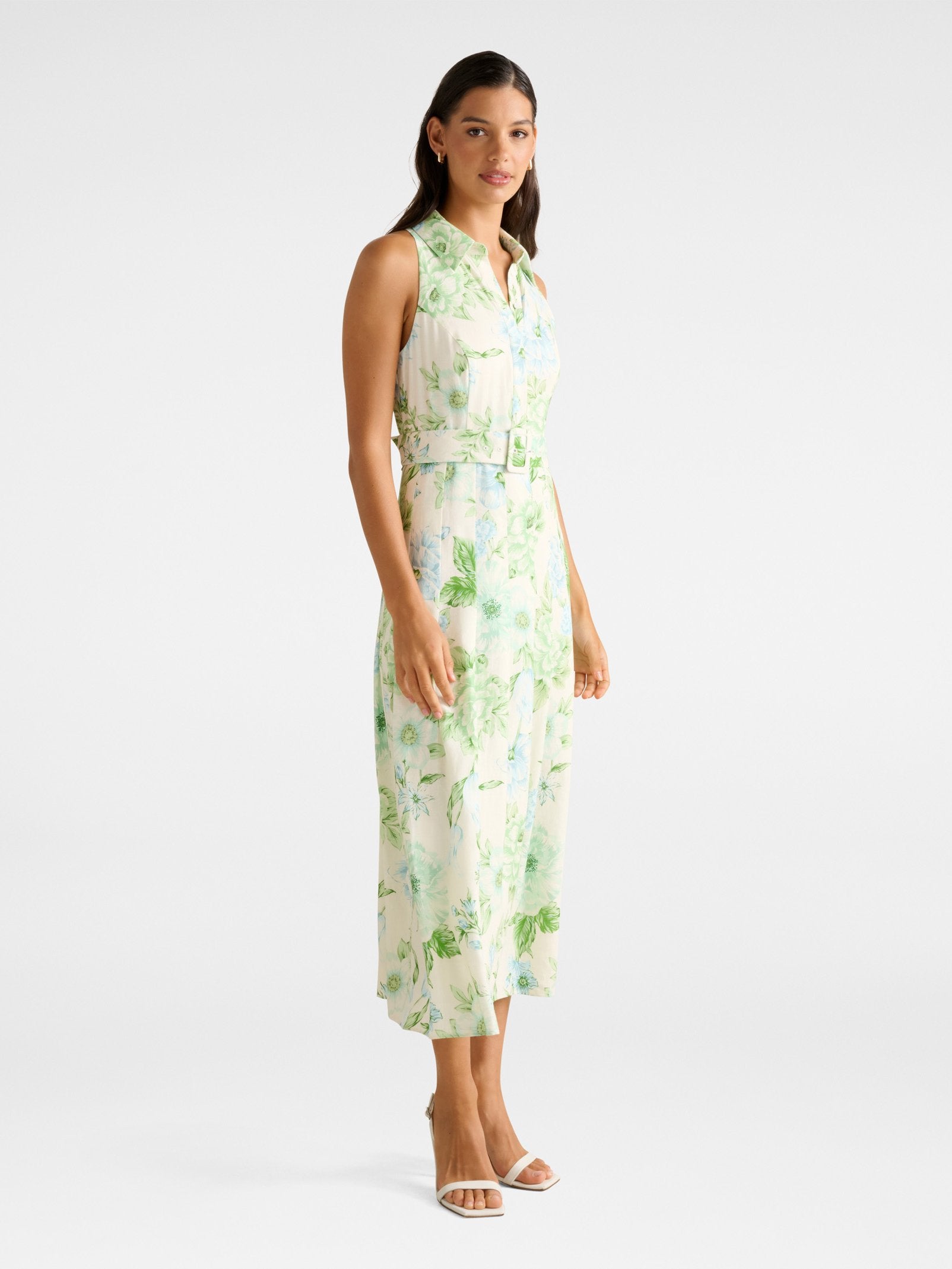  Lindsey Linen Tennis Dress