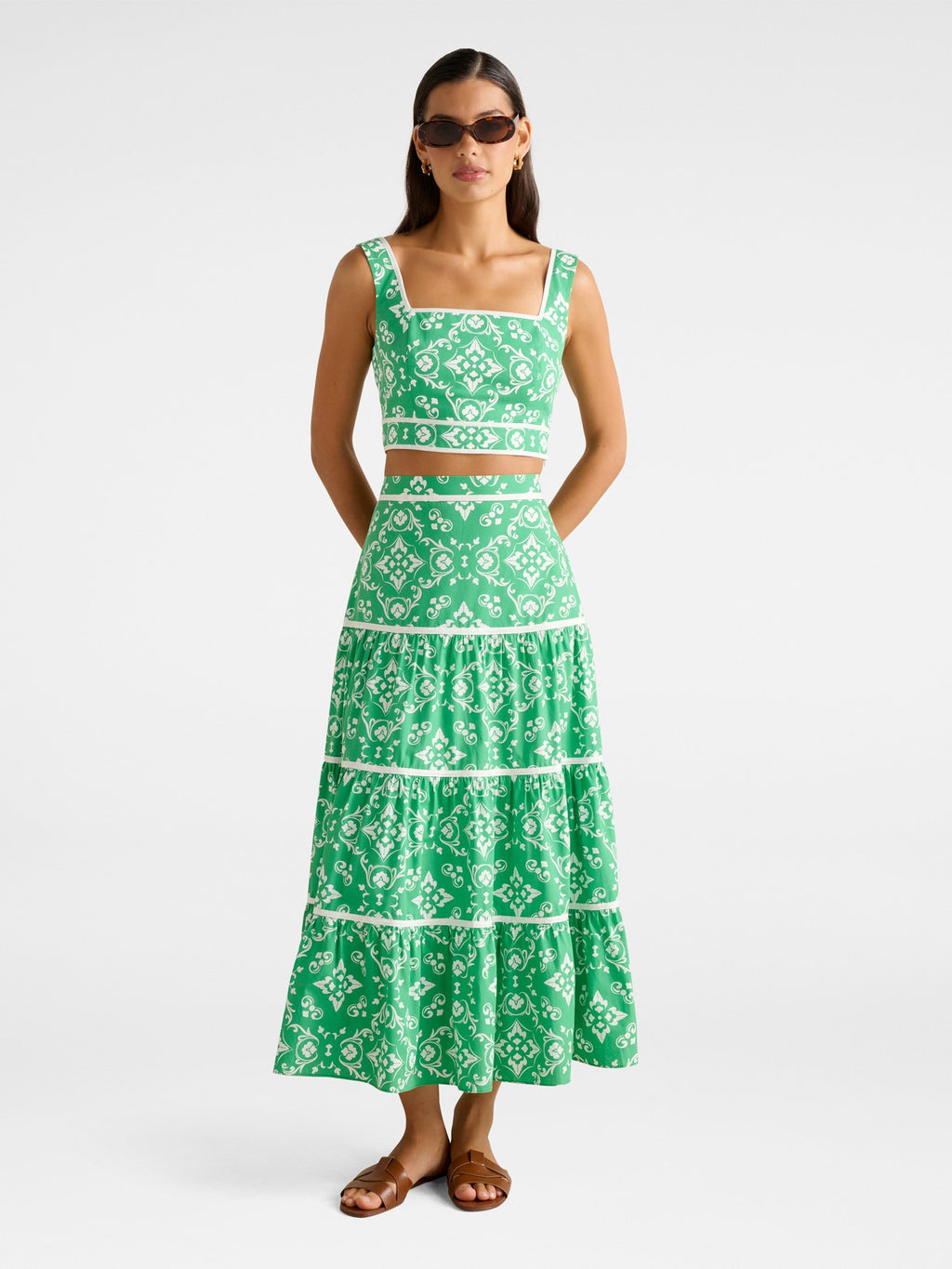  Mona Square Neck Top