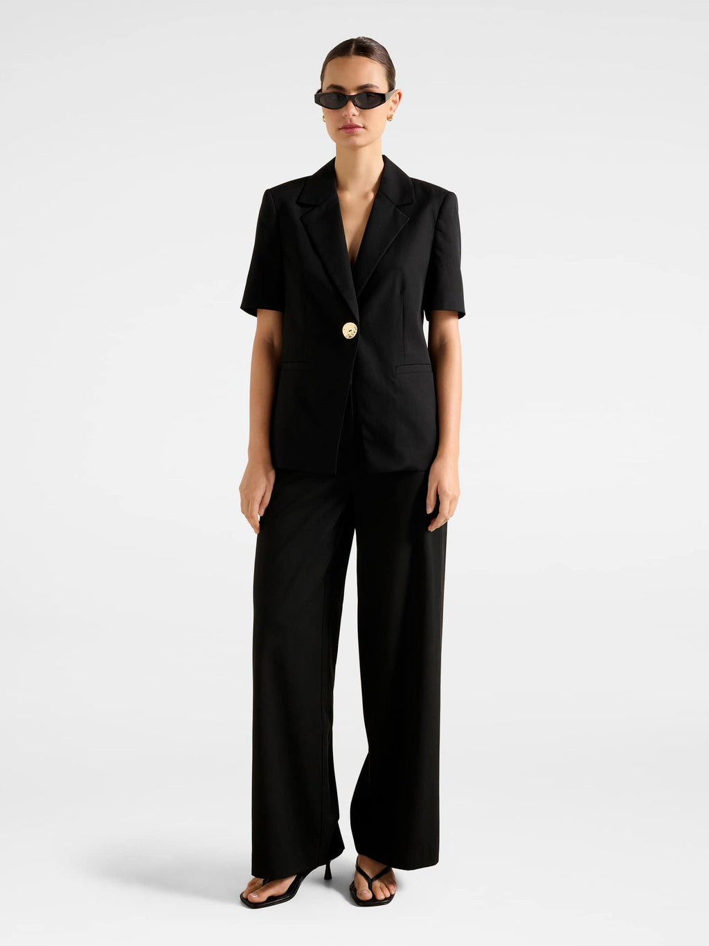  Livia Short Sleeve Blazer