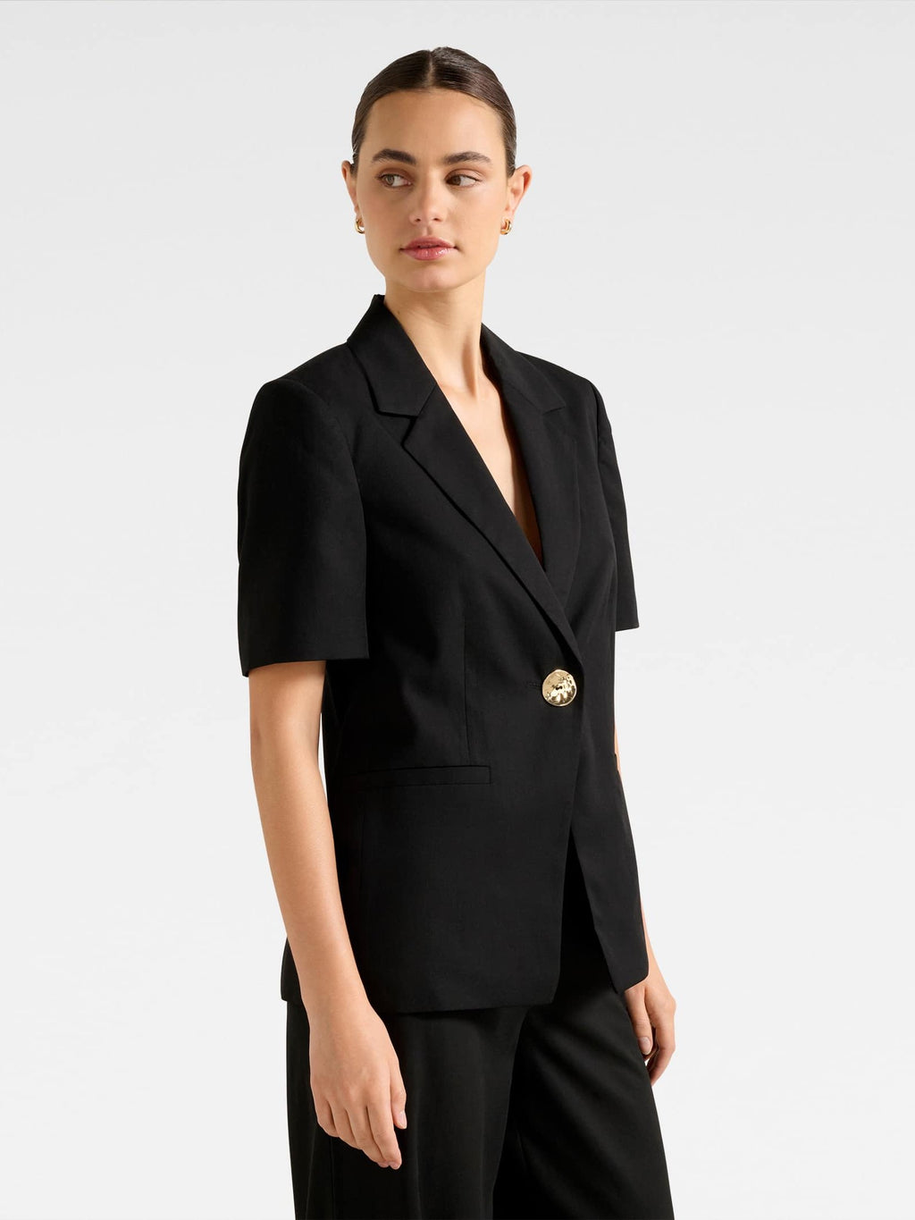  Livia Short Sleeve Blazer