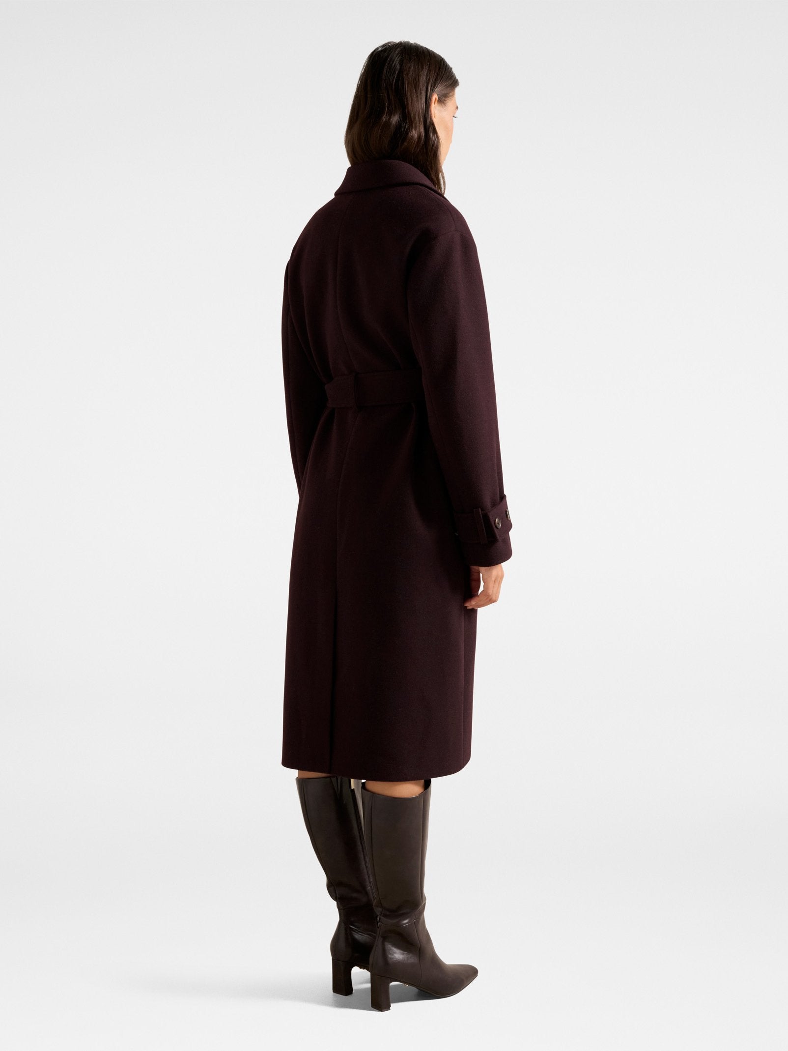Heidi Double Breasted Wrap Coat