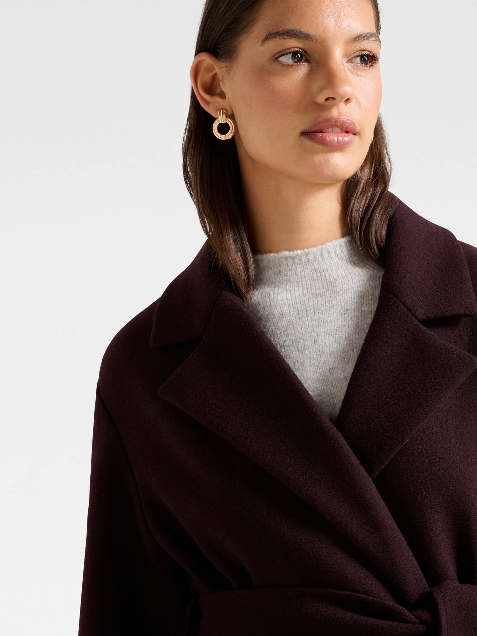 Heidi Double Breasted Wrap Coat