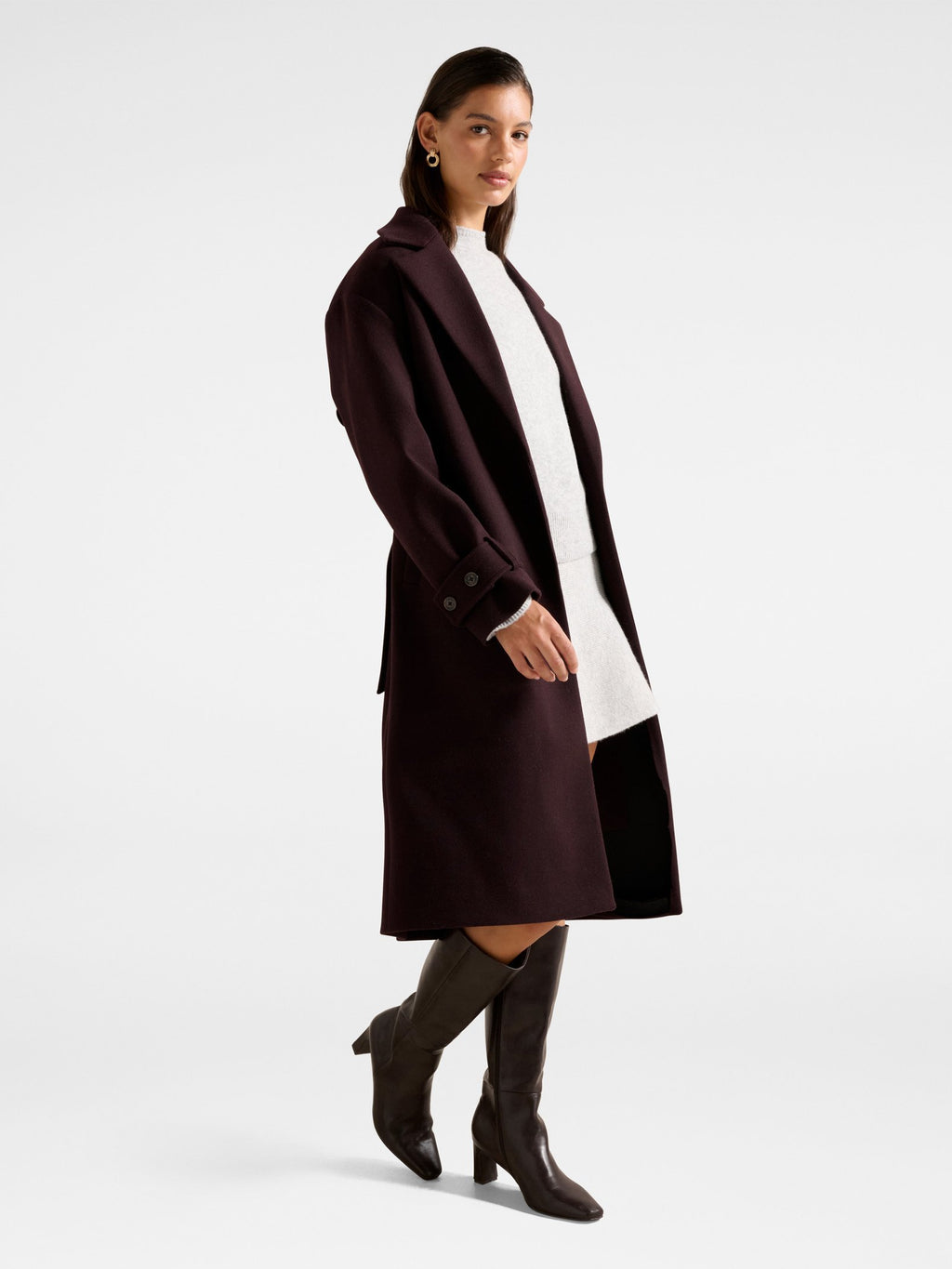 Heidi Double Breasted Wrap Coat