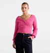 Kylie Stitch Wrap Sweater