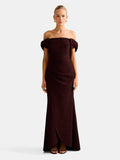 Donna Asym Bow Jumpsuit