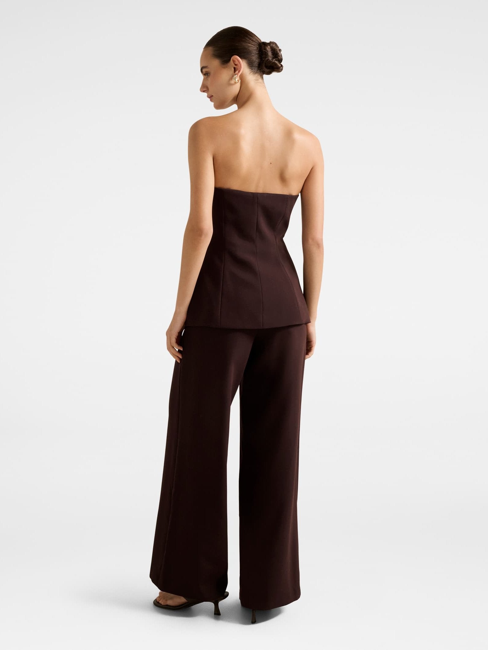 Joanna Strapless Foldover Jumpsuit