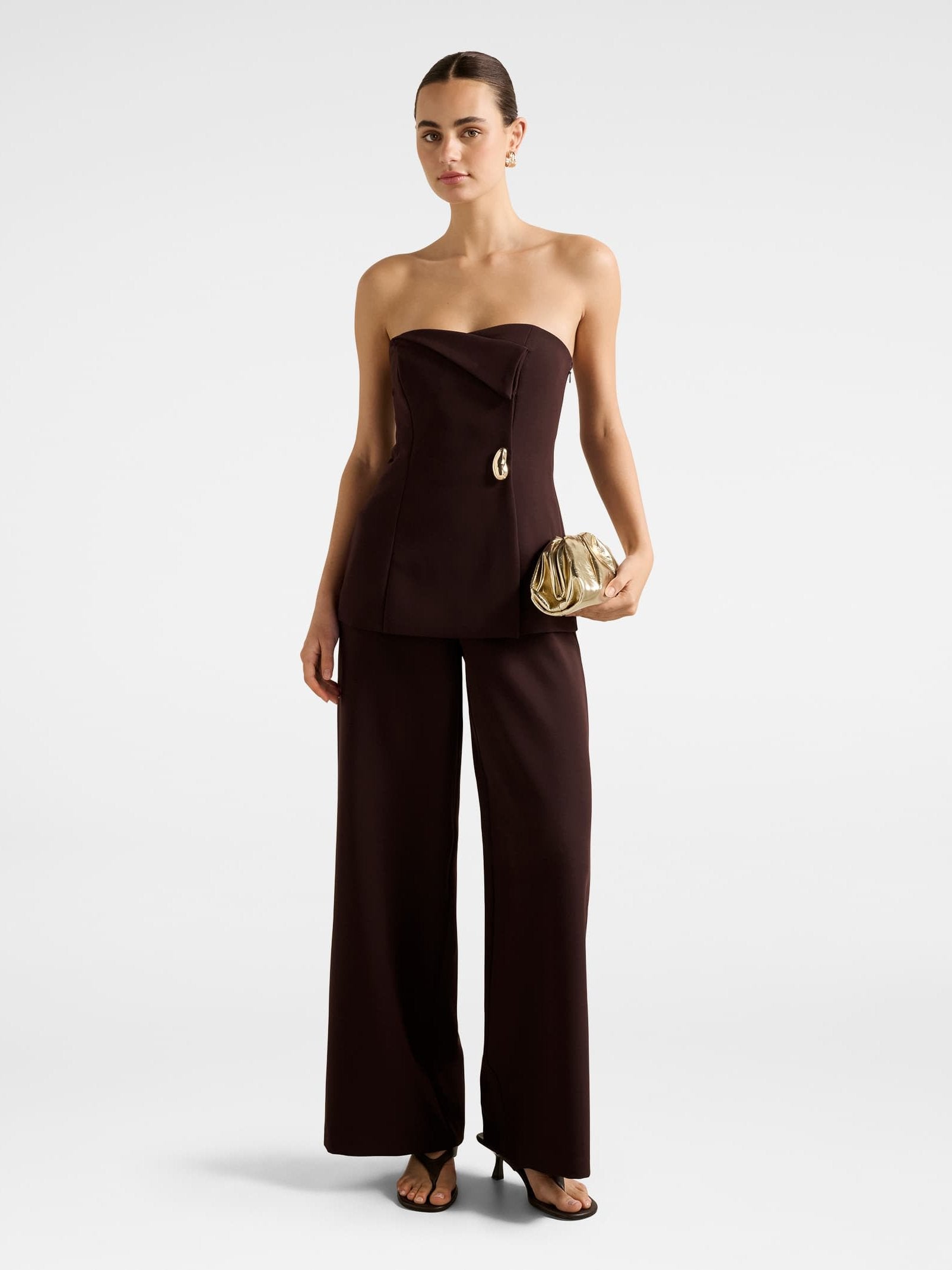 Serafina Scallop Edge Midi Dress