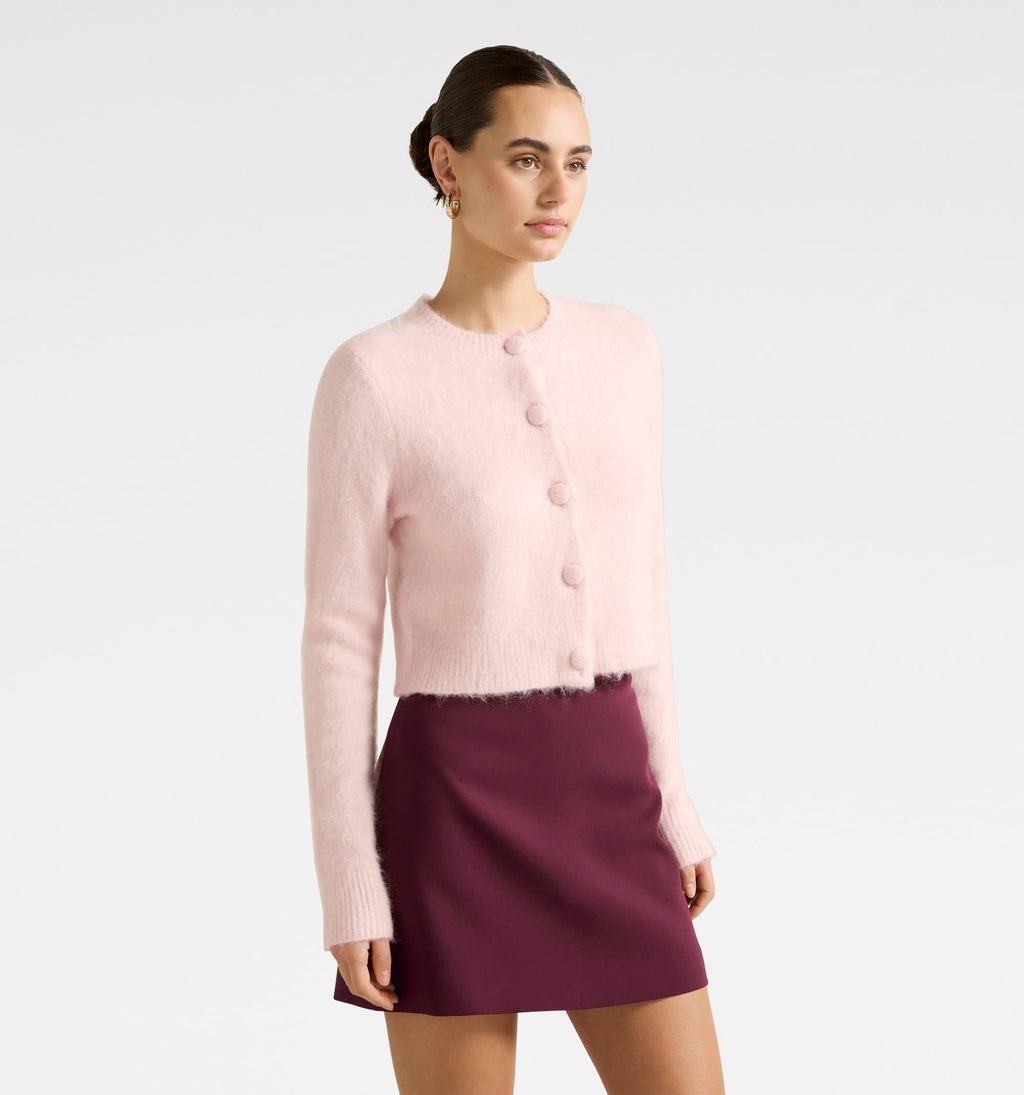 Cassie Brushed Knit Cardigan