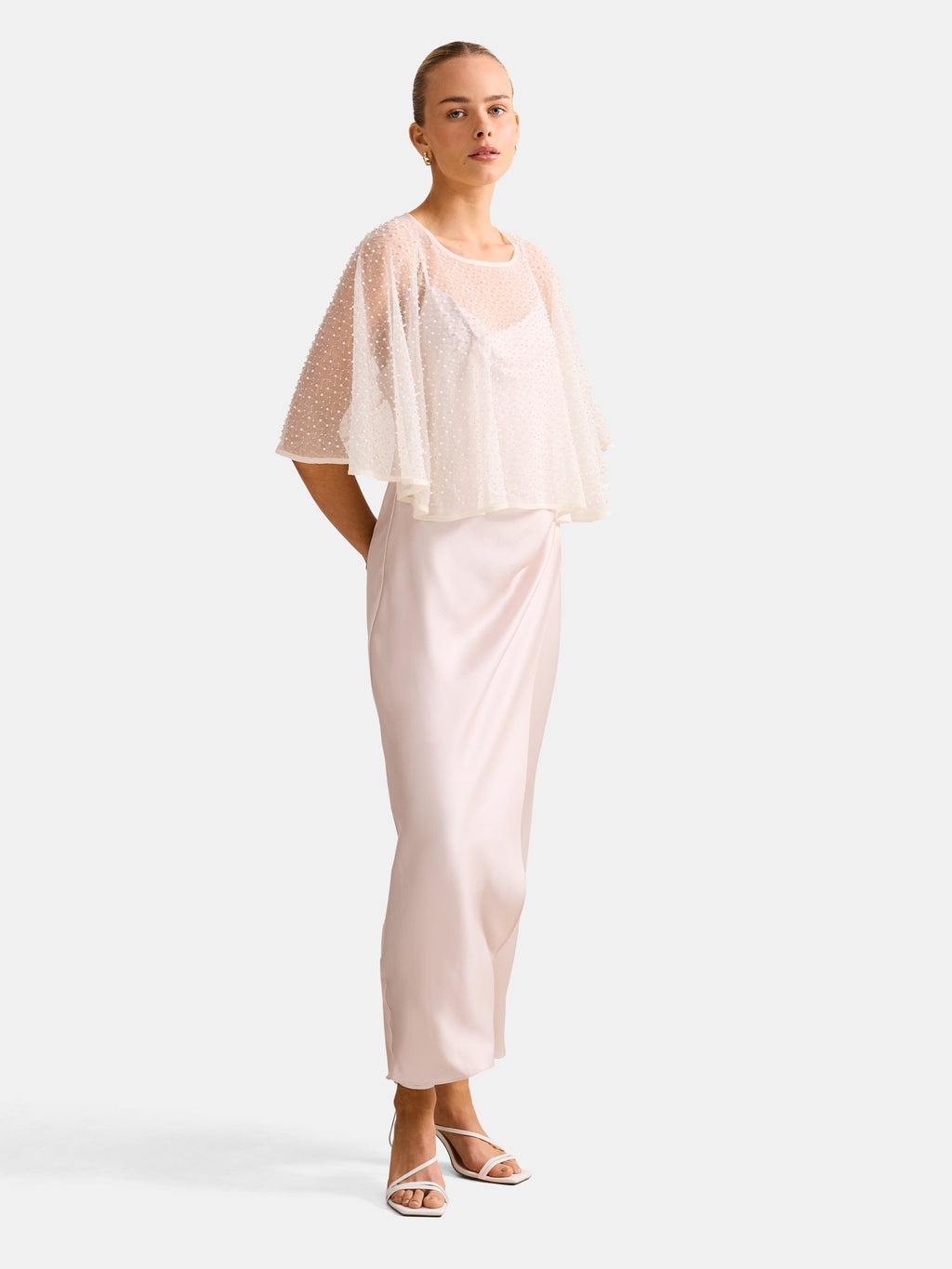  Louise Pearl & Bead Cape