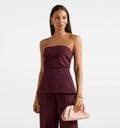 Hadley Gathered Bandeau Top