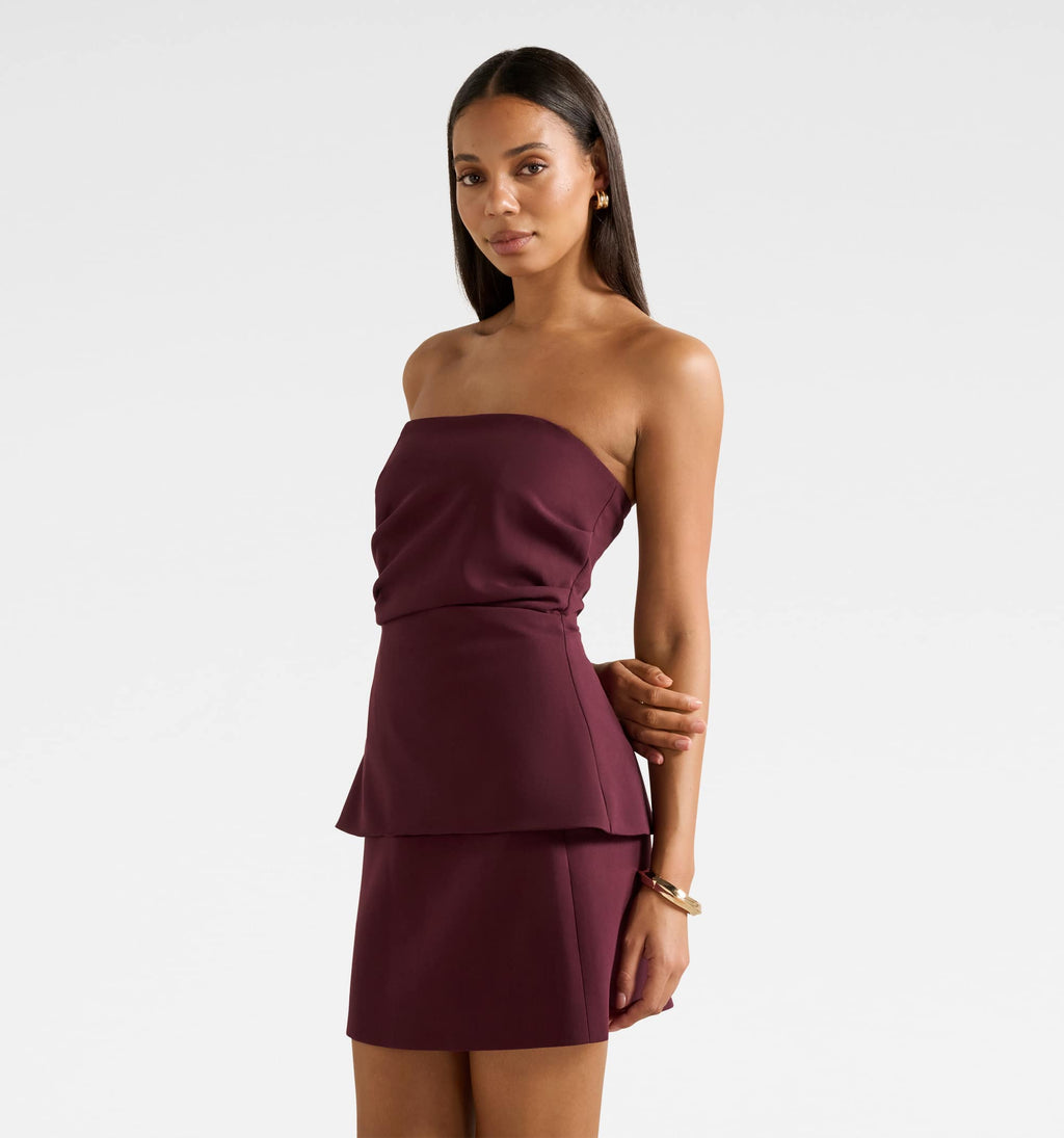 Hadley Gathered Bandeau Top