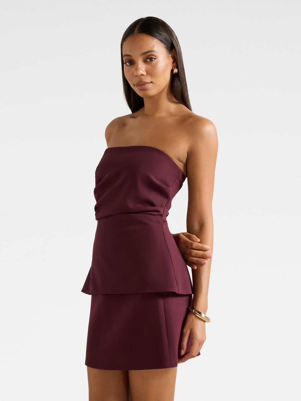 Hadley Gathered Bandeau Top