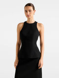 Donna Asym Bow Jumpsuit