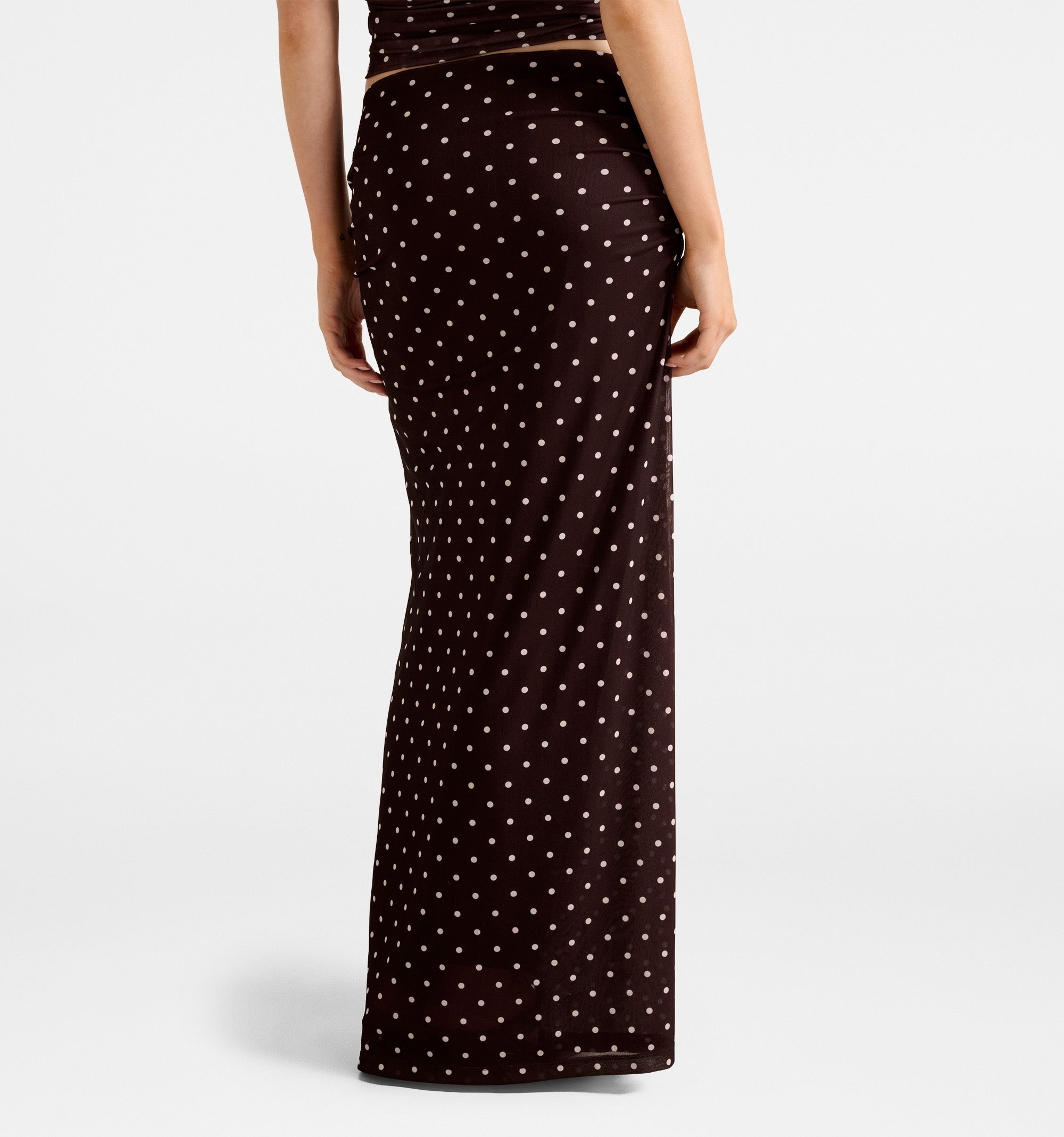 Mimi Flute Maxi Skirt