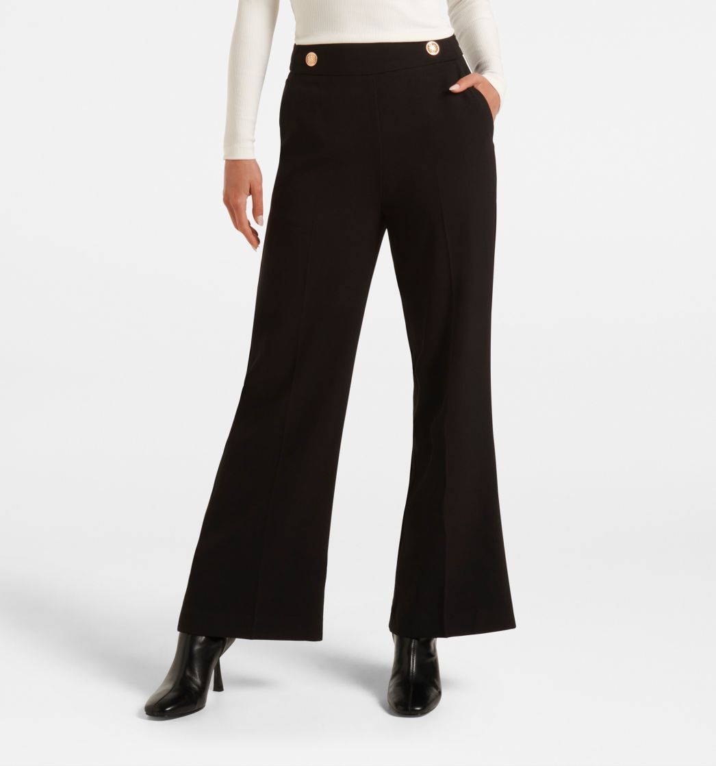 Off Duty Trousers and Pants  Buy Off Duty Korean Baggy Pants  White  Online  Nykaa Fashion
