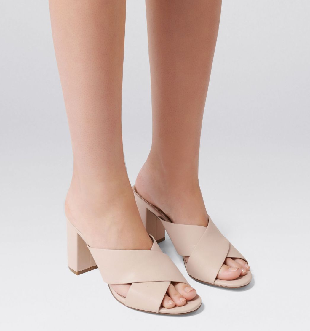 Buy Maya Mid Block Mule Heels Forever New Cp