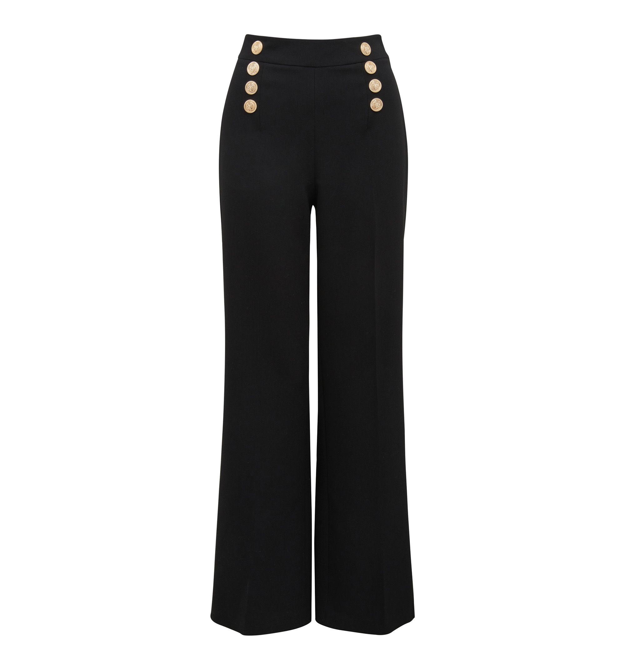 Sara Button Up Slim Flare Pants